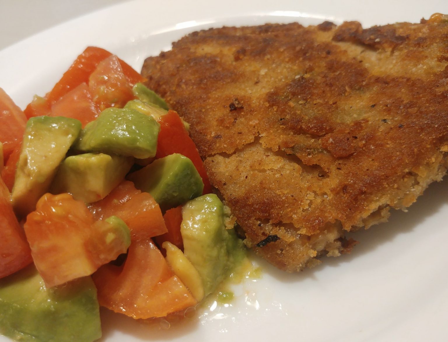 Milanesa de seitan de Nobles Fogones